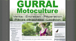 Desktop Screenshot of gurral-motoculture.fr