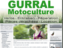 Tablet Screenshot of gurral-motoculture.fr